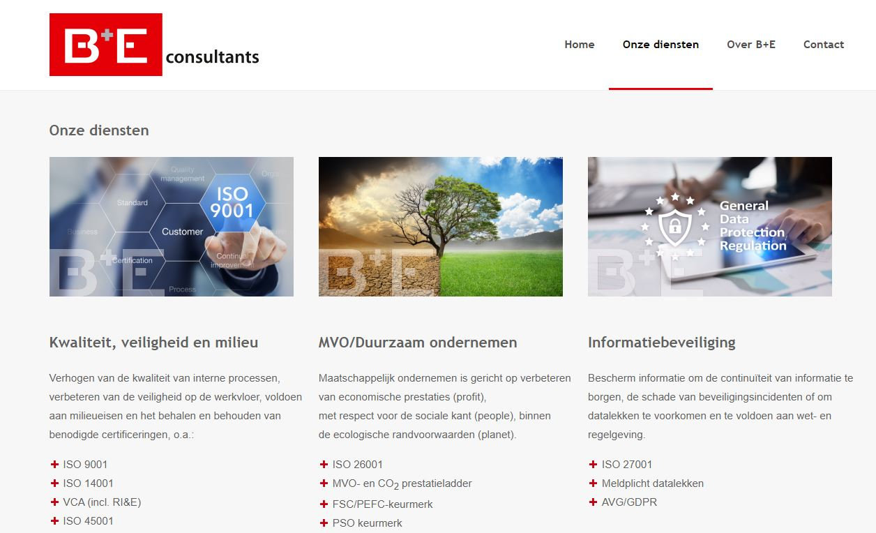 B+E Consultants - Robertblom.nl